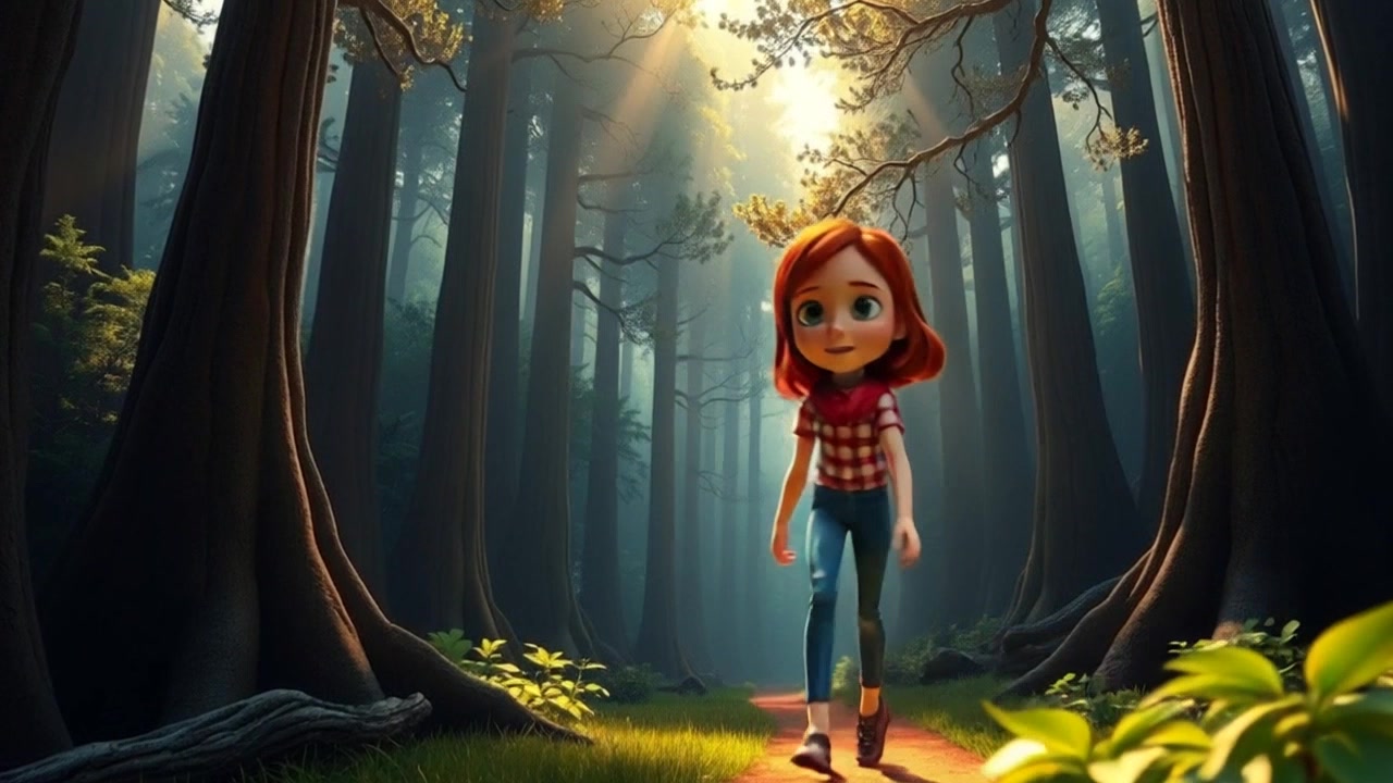 Sharon's Magical Adventure in the Forest