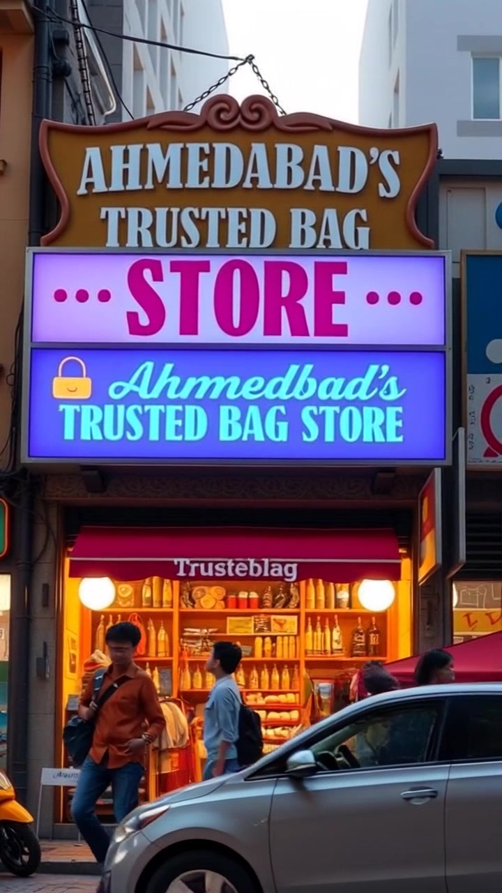 Explore Our Exclusive Bag Showroom in Ahmedabad!
