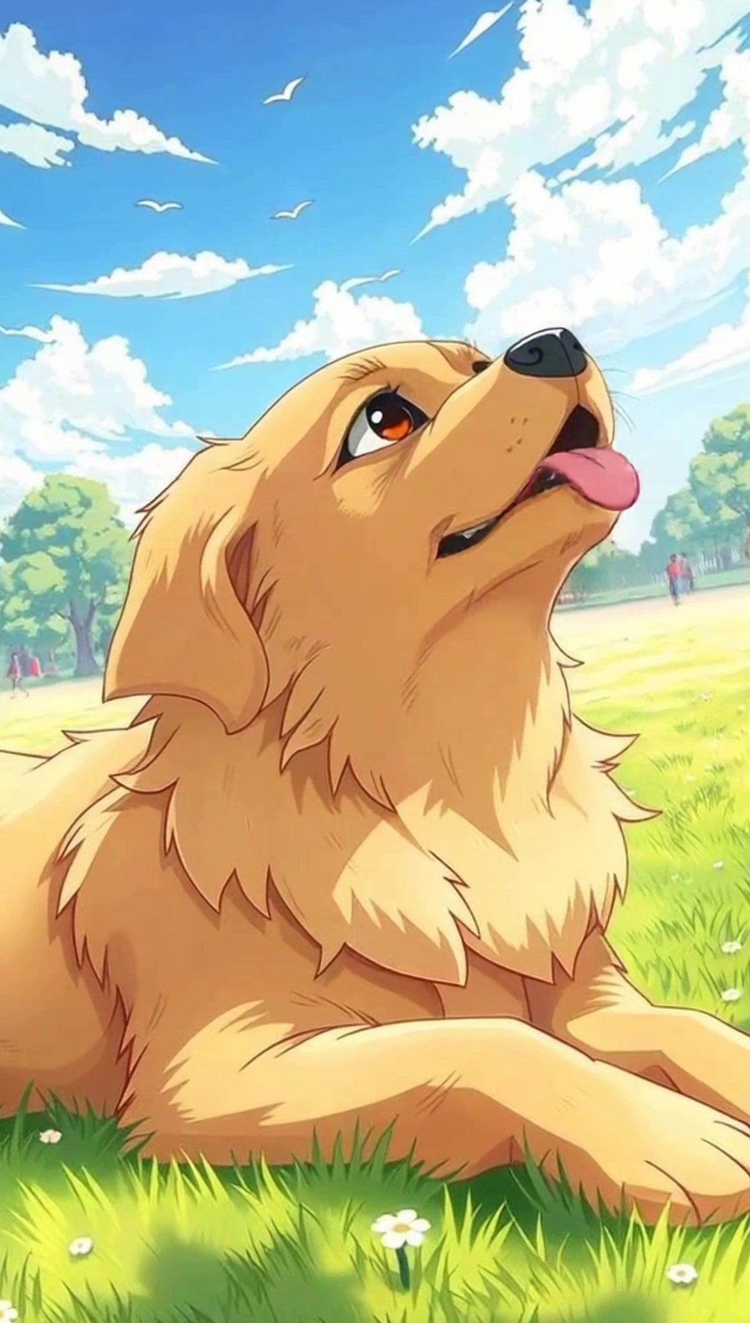 A Dog's Failed Attempt to Fly