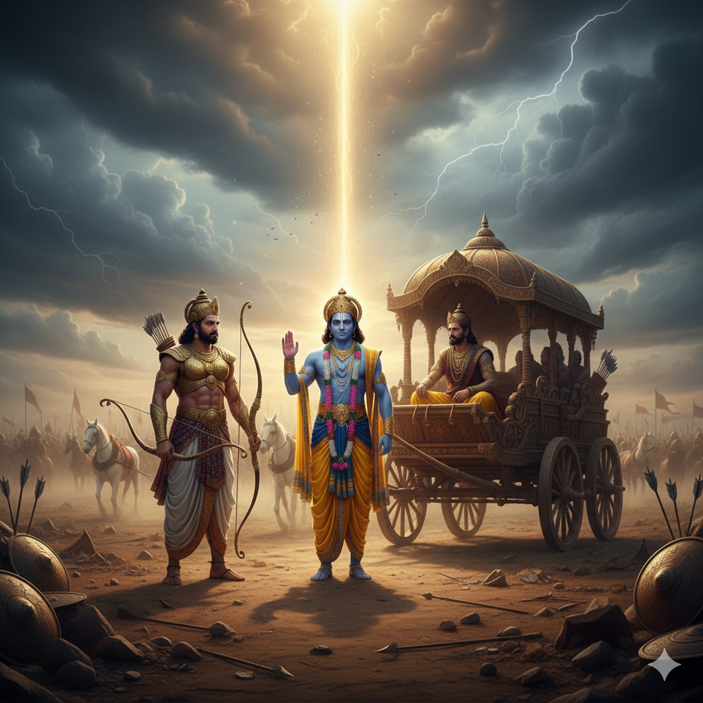 Karan ka Saath Aur Adharm ka Parinaam