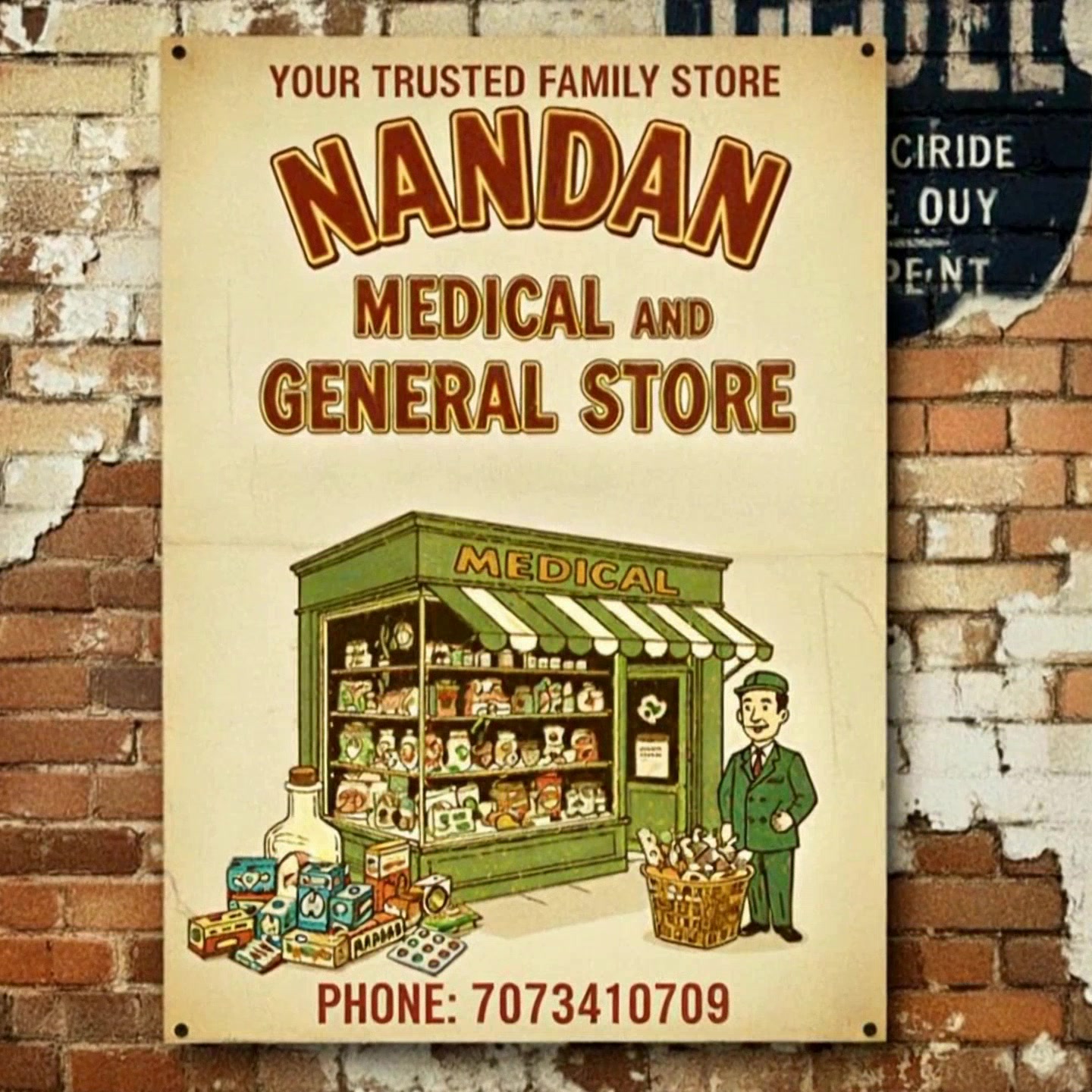Welcome to Nandan Medical and General Store – Your Trusted Family Shop!