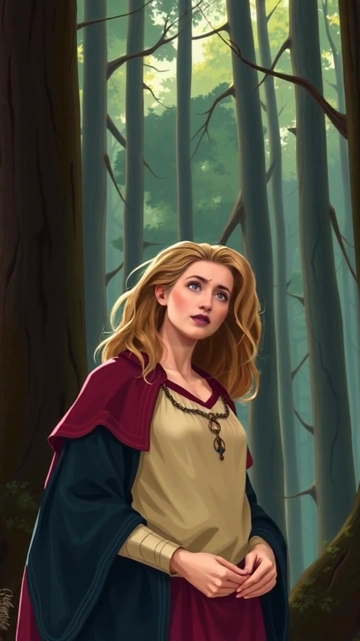 The Girl's Triumph in the Evil Forest