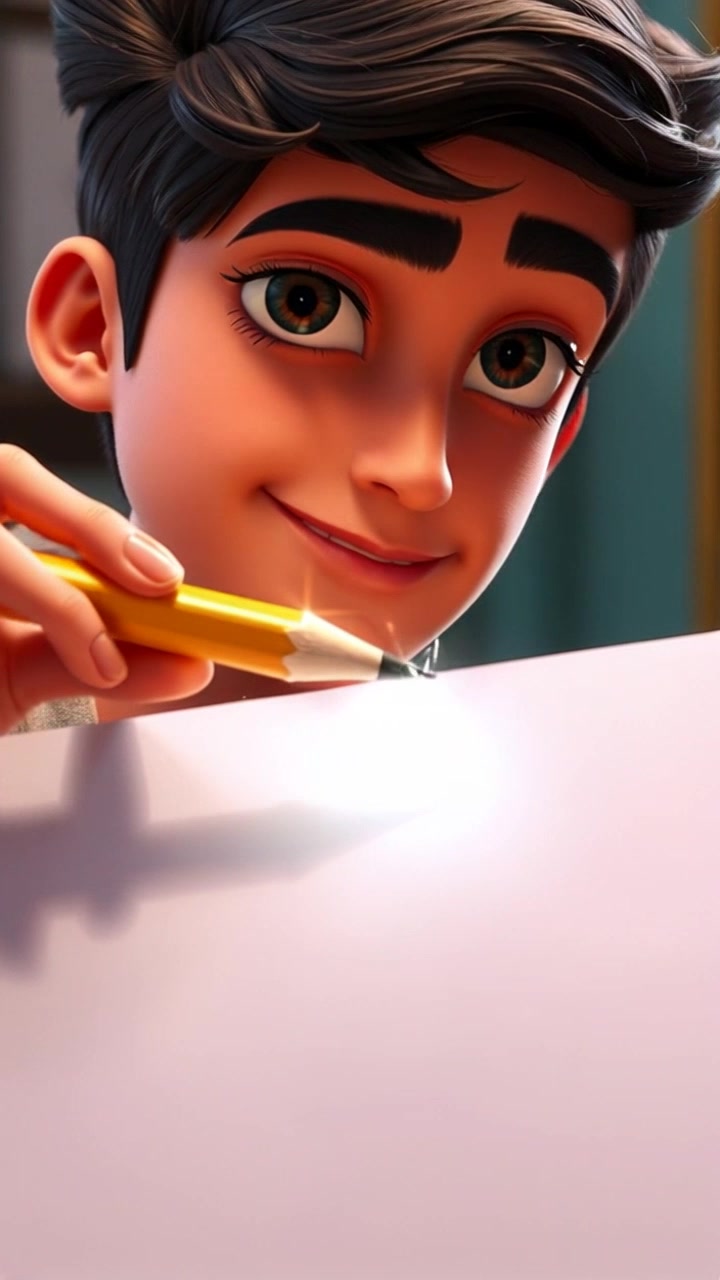 मोनू और जादुई पेंसिल की कहानी