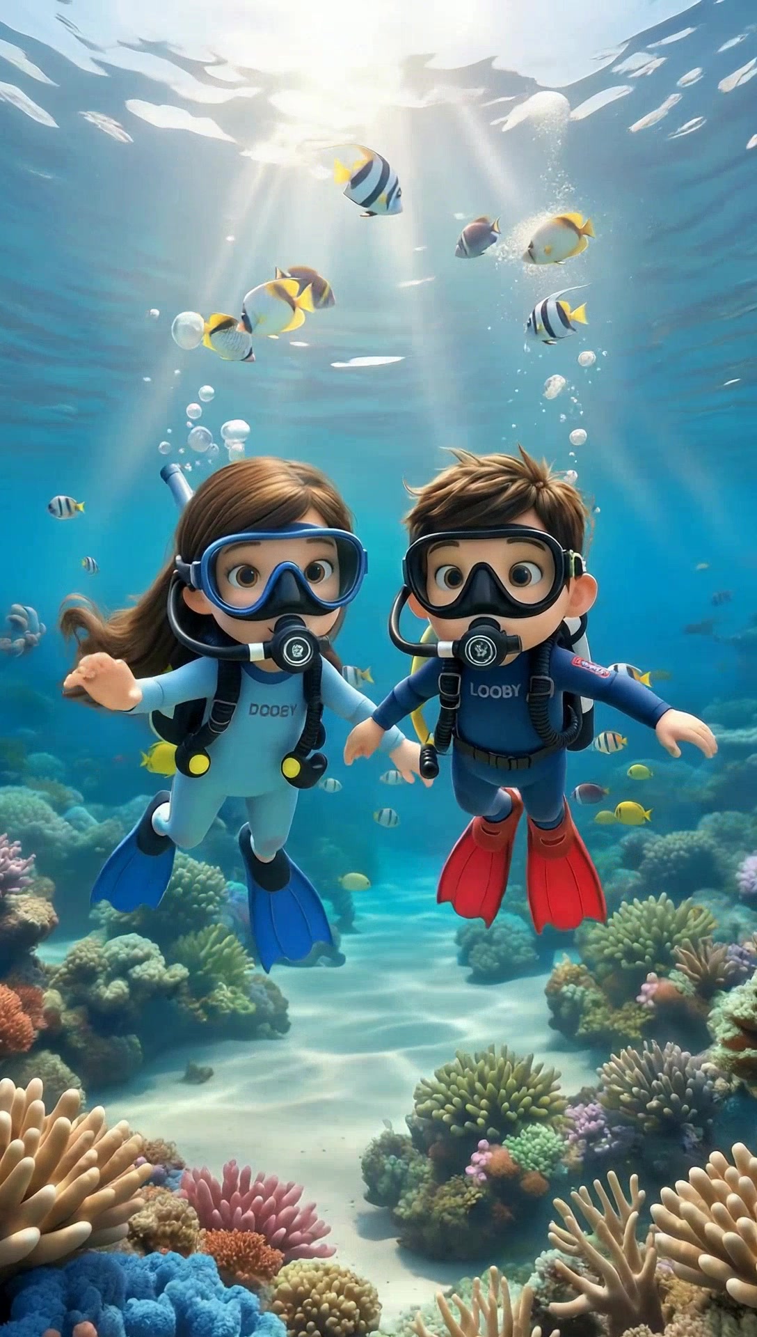Underwater Adventure with Dooby and Looby