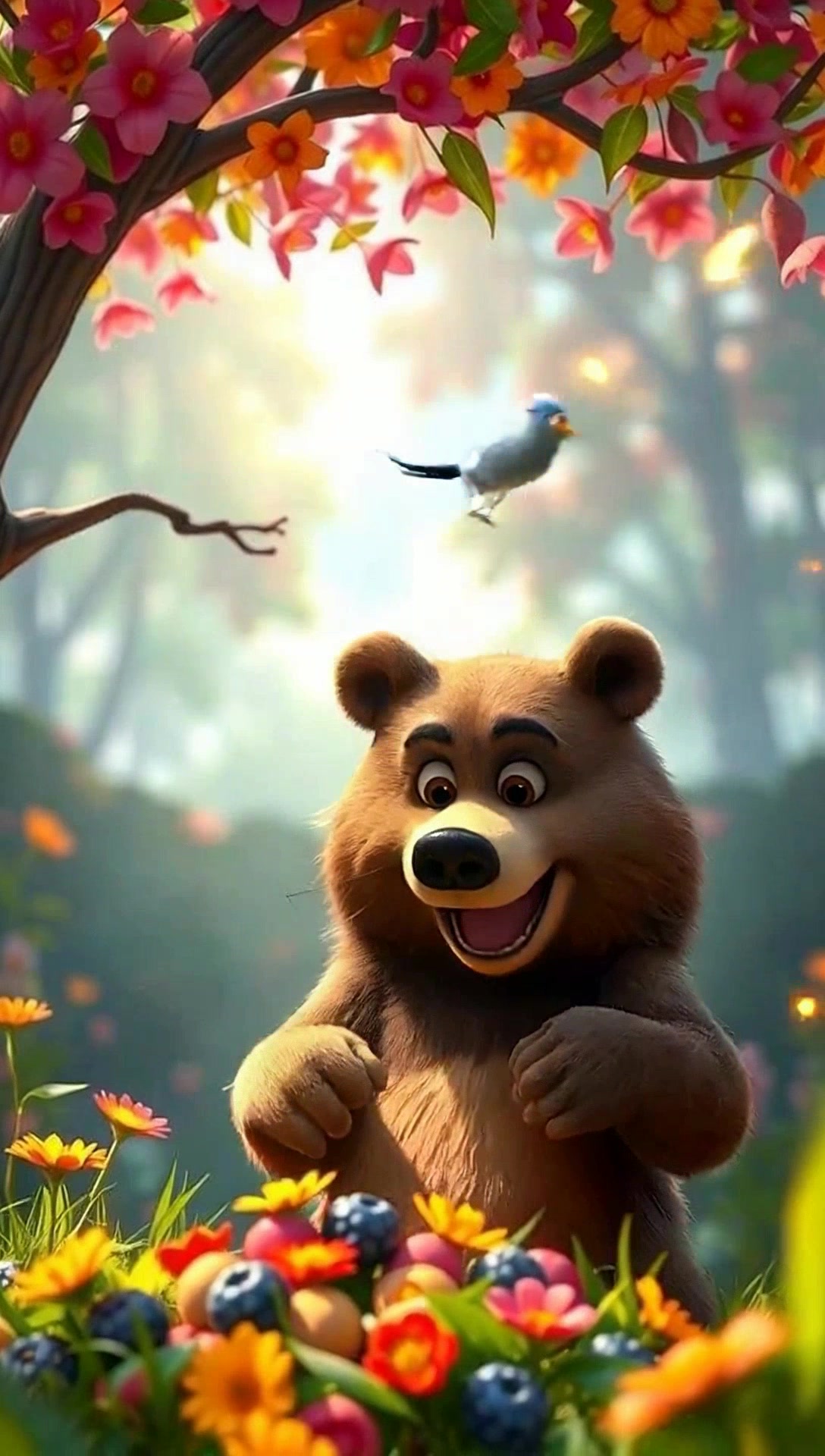 Benny the Bear and the Sparkly Berry Adventure