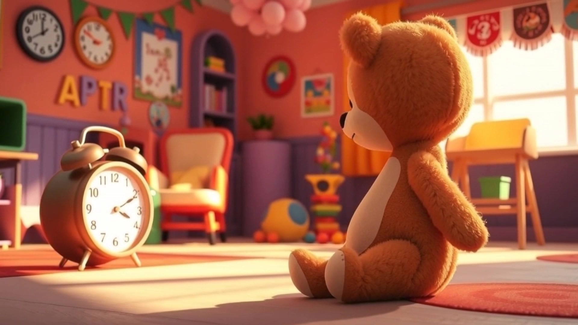 Teddy's Rainbow Dance Party!