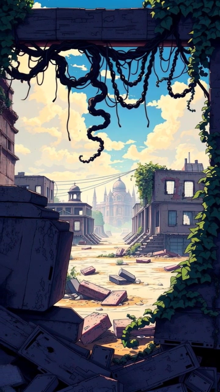Echoes of Desolation: Survival in a Ruined World