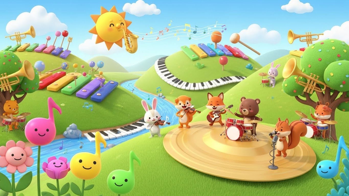 Musik Ceria Bersama Teman Hewan