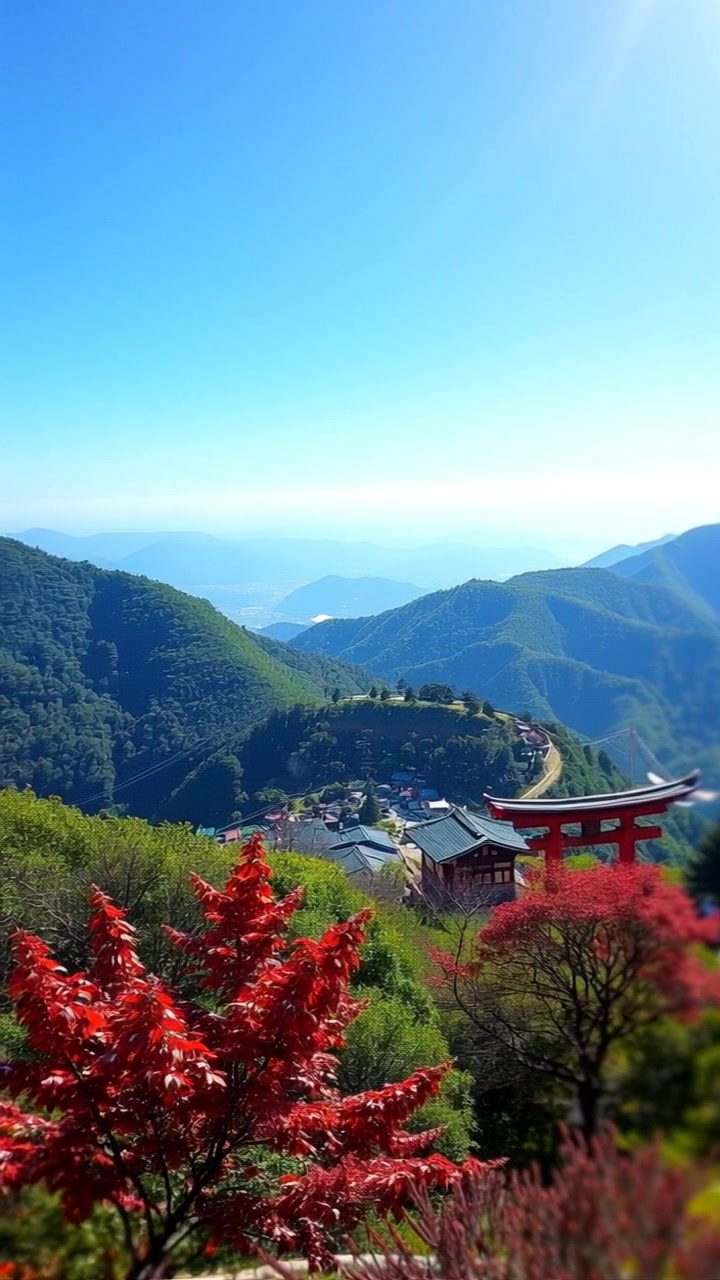 Keindahan Alam Desa di Jepang