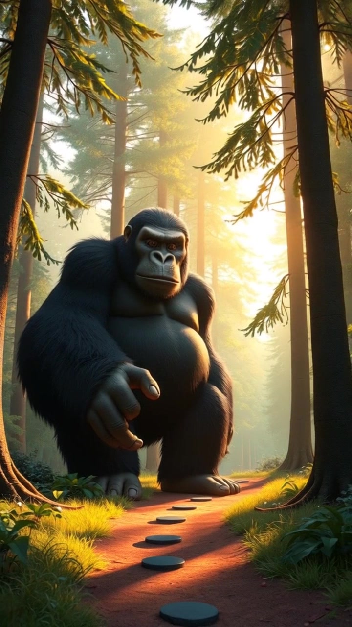 Kingkong dan Pak Bayu: Teman Ladang Singkong!