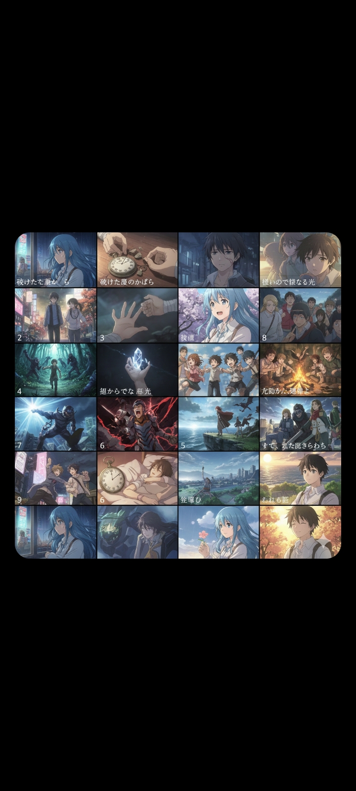 The Mended Clock: A Sky-Blue Dream Journey