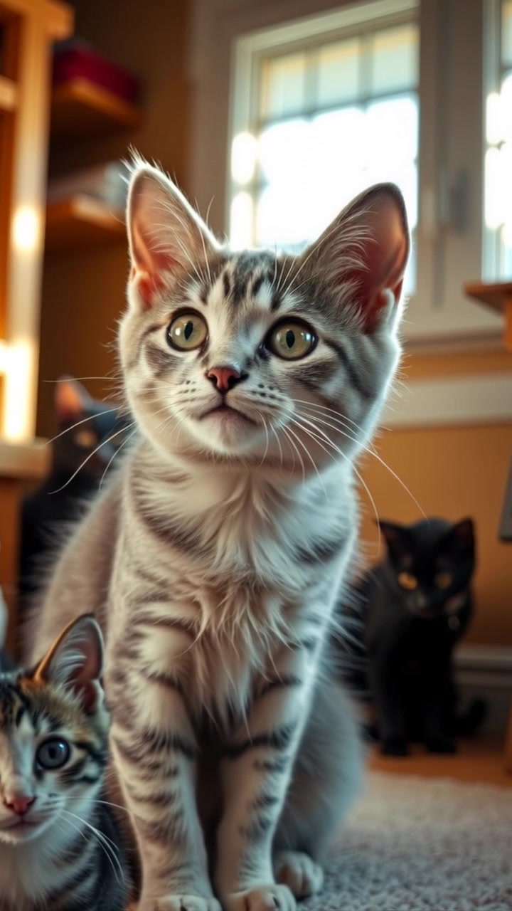 A New Feline Friendship