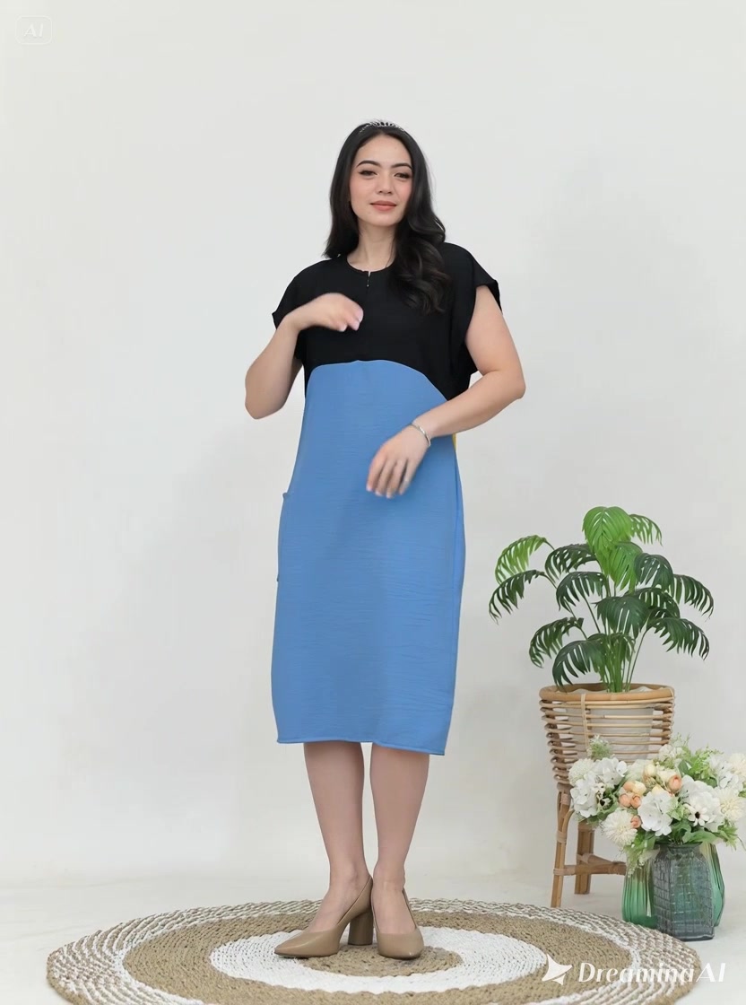 OOTD Santai Gak Ribet dengan Khamila Dress!