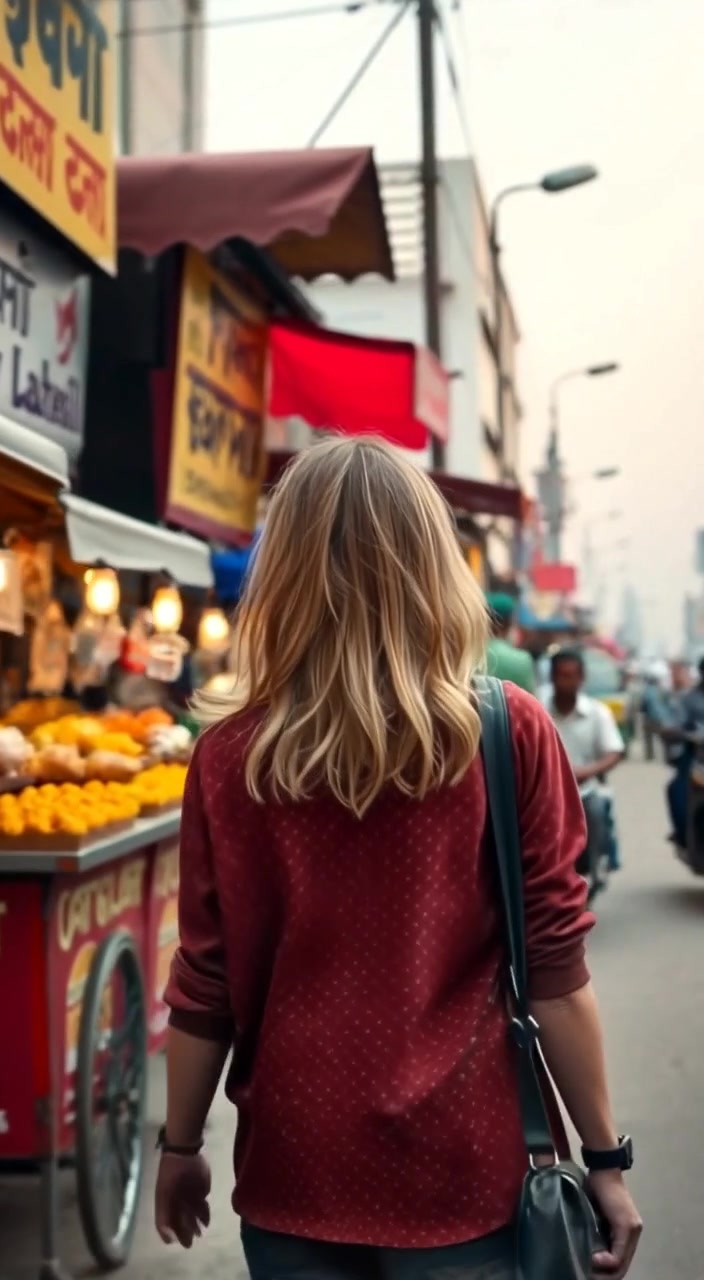 American Larki Ko Pakistani Galiyon Mein Ghumana Aur Khana Taste Karwana
