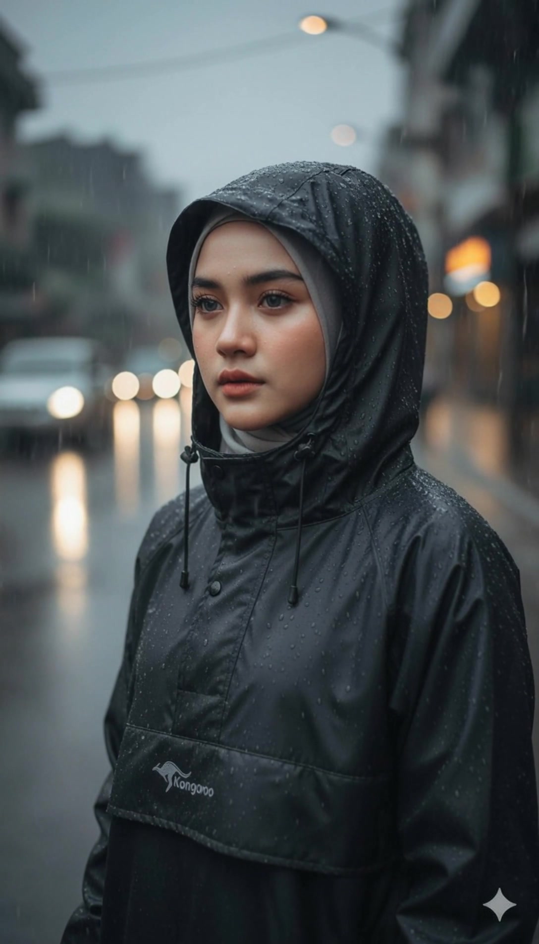 Elegan di Tengah Hujan: Jas Hujan Premium Kanggaro