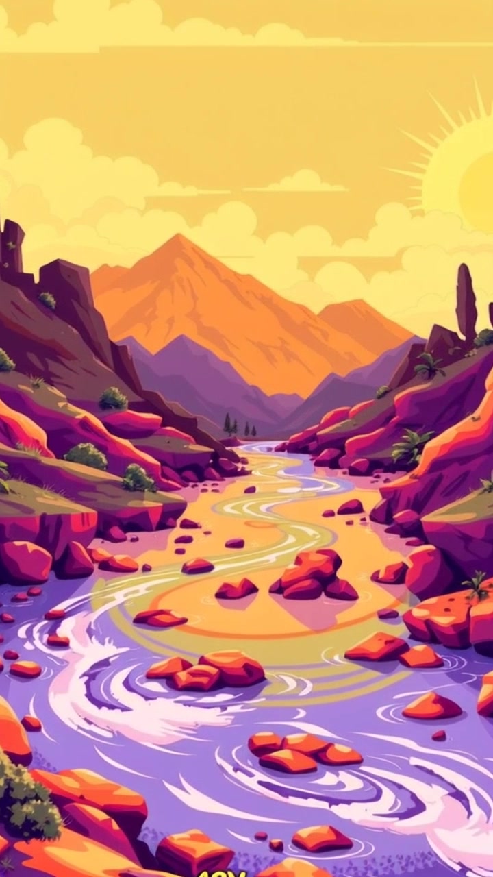 Pertarungan Epik: Aslan vs Shere di Tepi Sungai