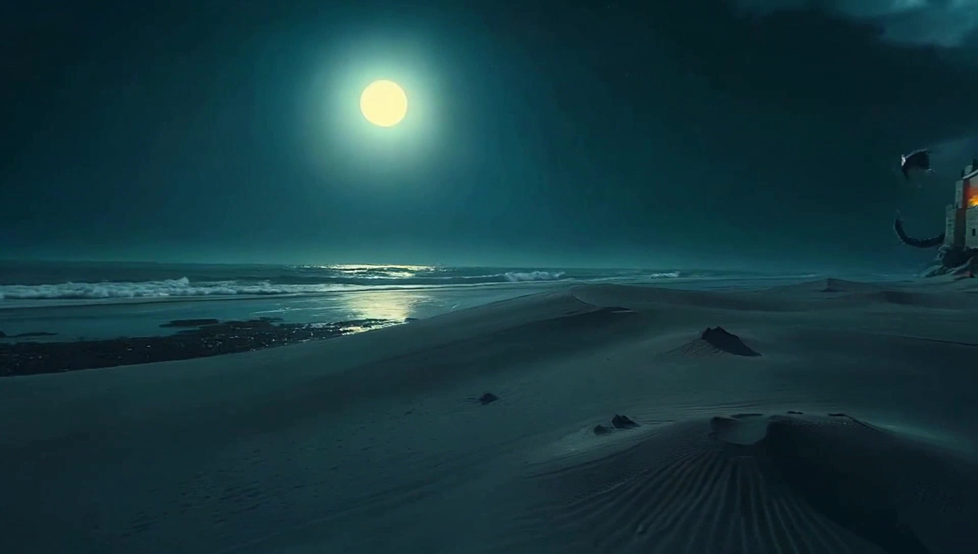 Amani's Moonlit Journey