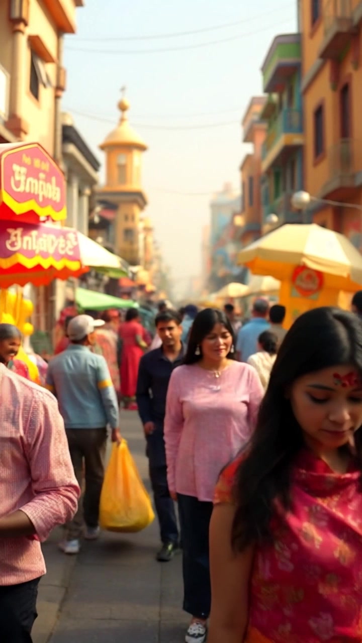 Exploring Pakistani Street Food in Traditional Dress