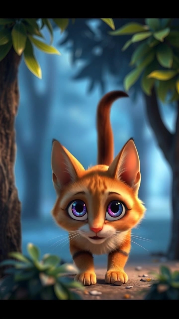 Persahabatan Tak Biasa: Kucing dan Tupai di Hutan