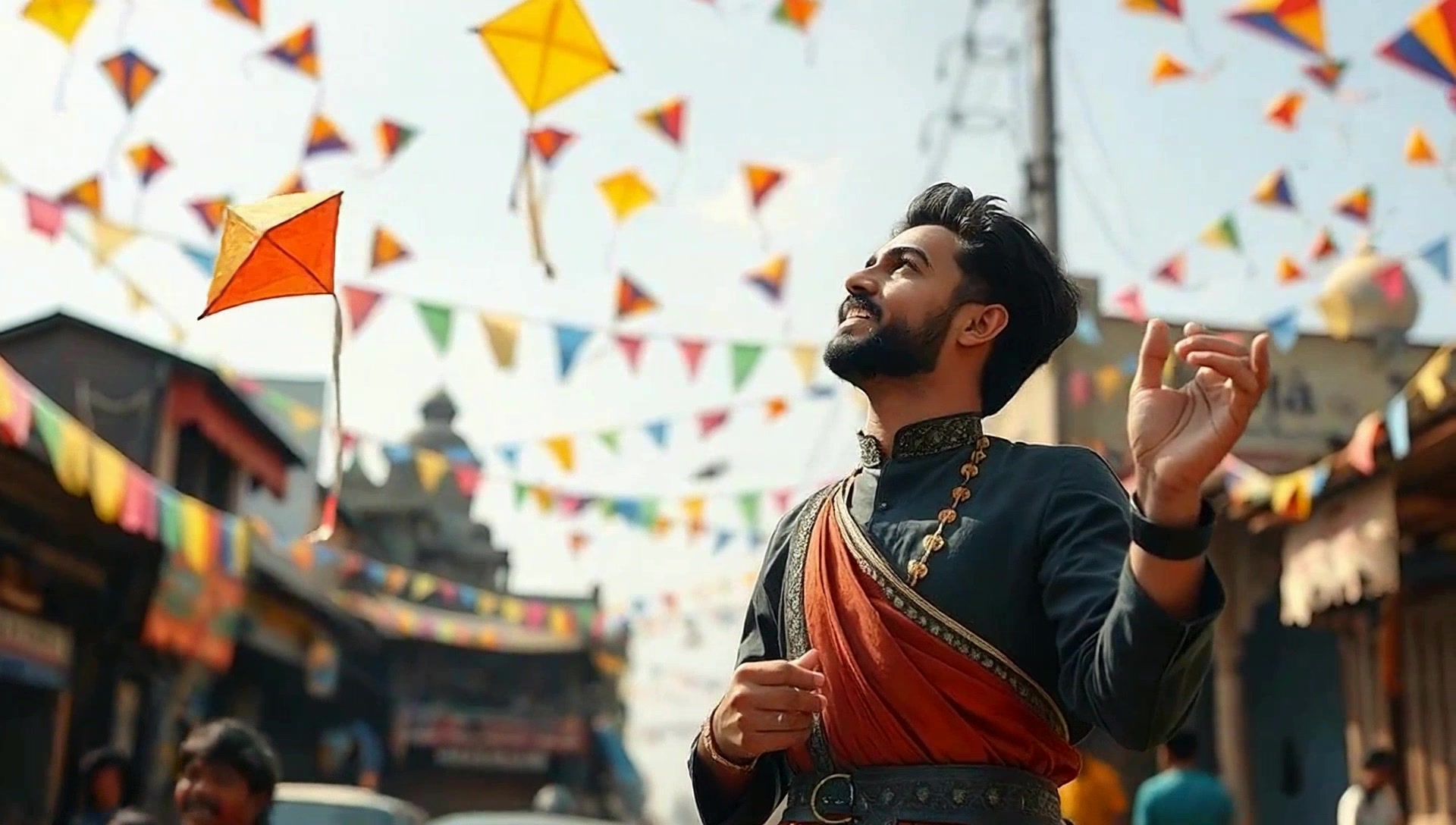 बच्चे की श्रद्धा और जादुई पतंग