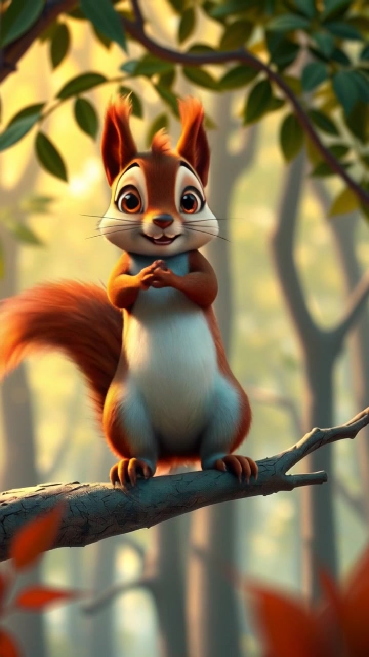 Pip the Squirrel's Generous Heart