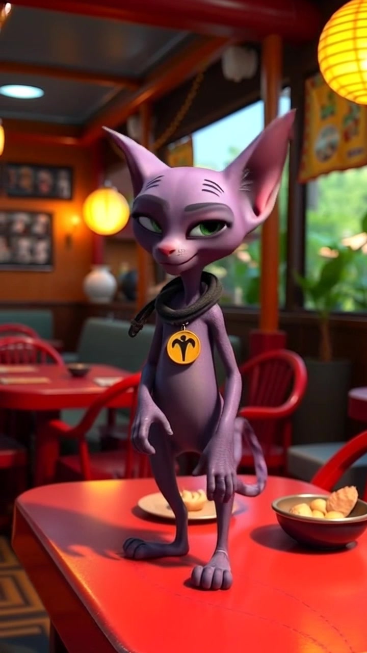 Kucing Alien dan Sambal Ajaib di Warung Mbah Gembrot