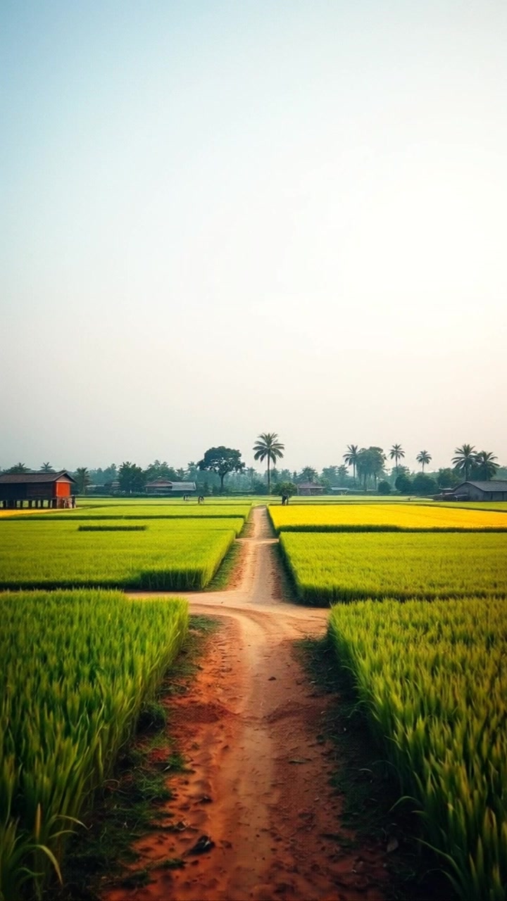 Cinta di Tengah Sawah: Kisah Pak Darma dan Bu Sari