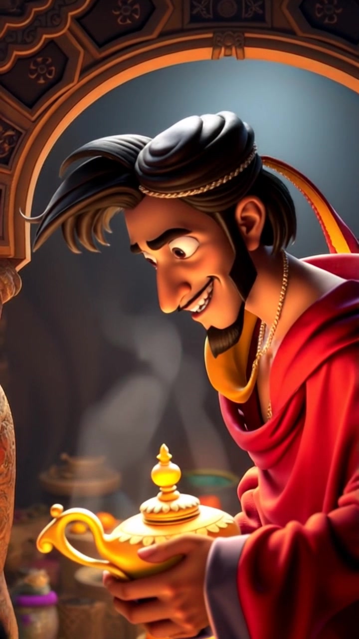 जादुई चिराग और जाफ़र की कहानी