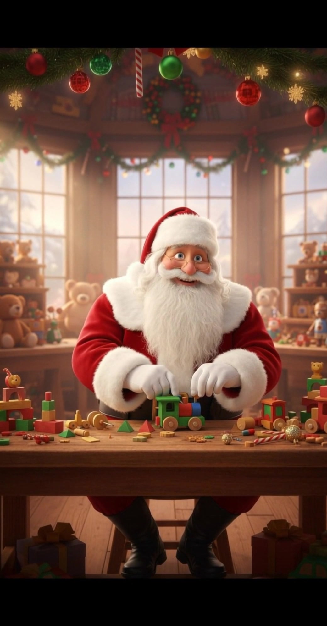 A Special Christmas Message for Maya from Santa