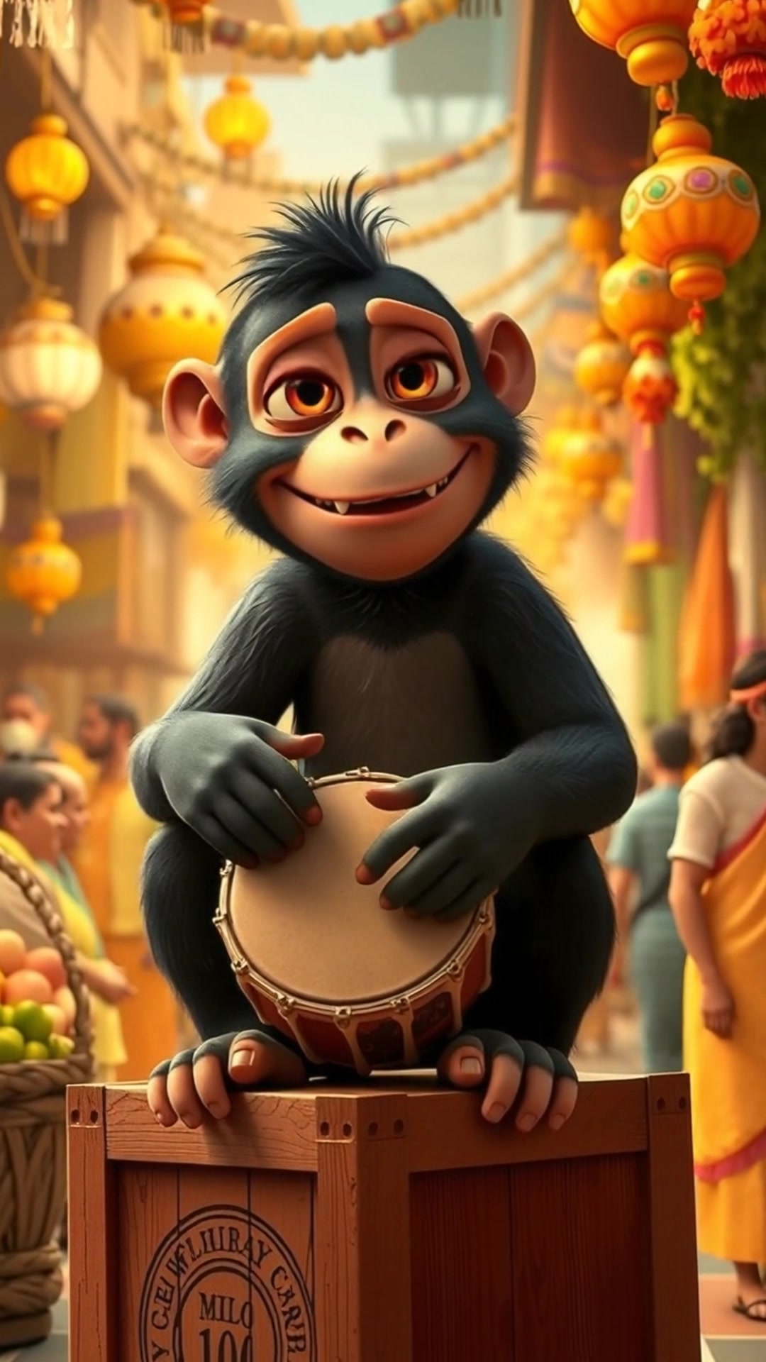 Dholak Wala Bandar: Insta Reels Ki Masti!