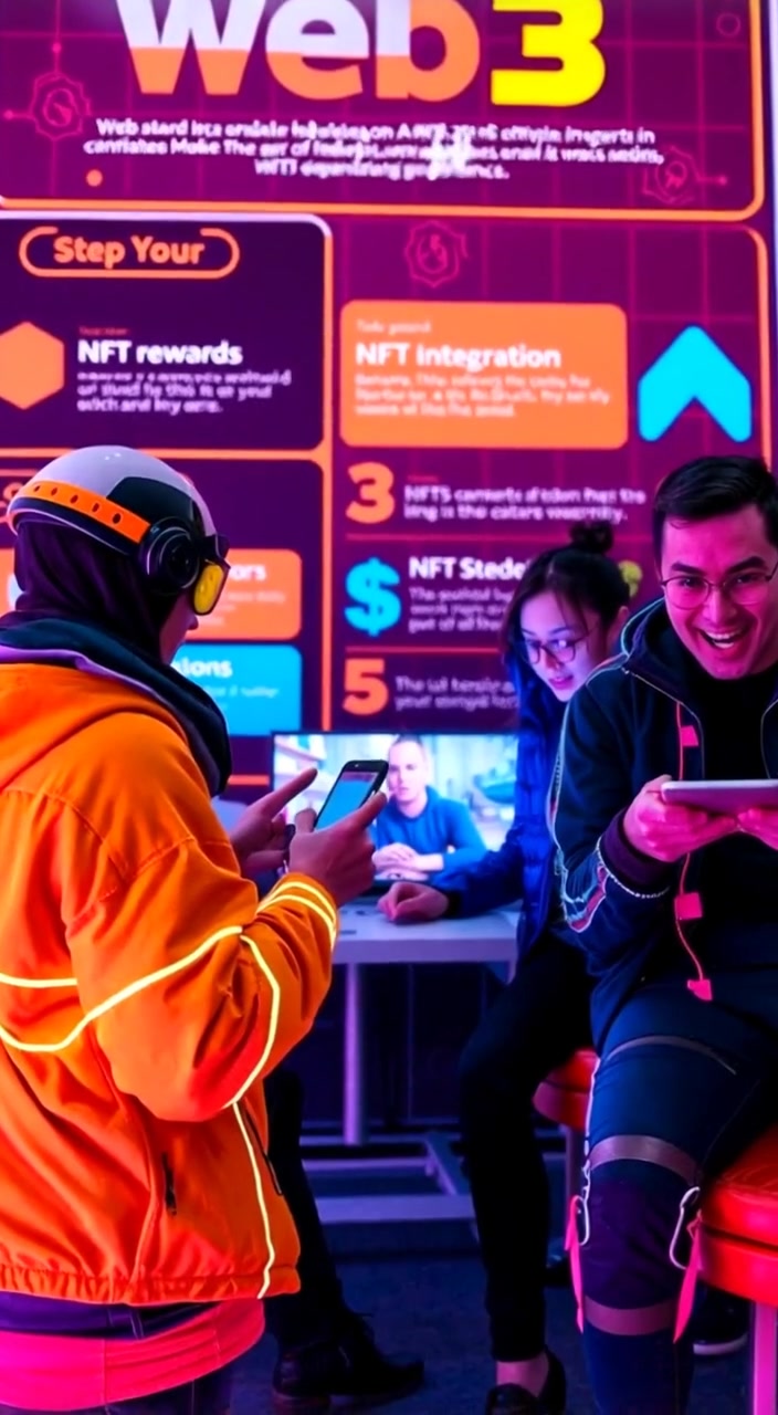 The group of gamers animatedly gestures while intently watching their devices, excitement reflecting in their expressions.