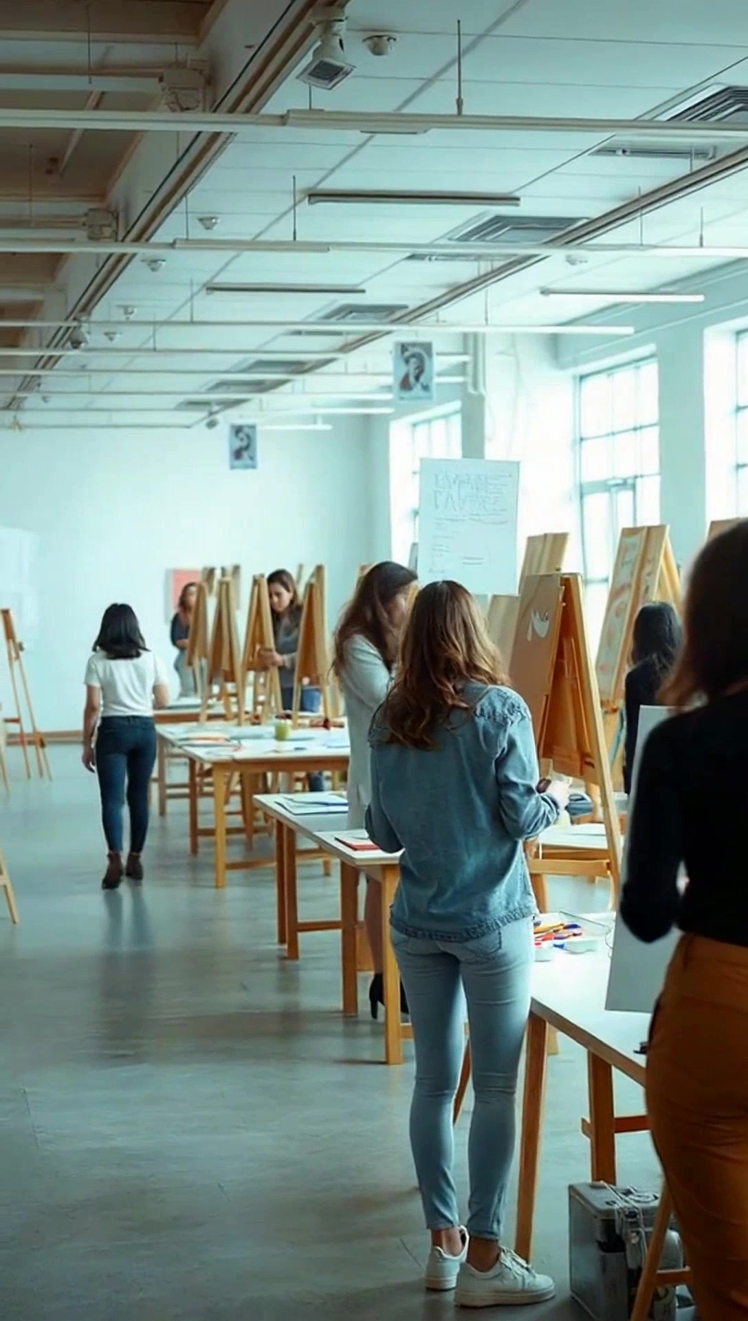 Student Work Presentation to Director