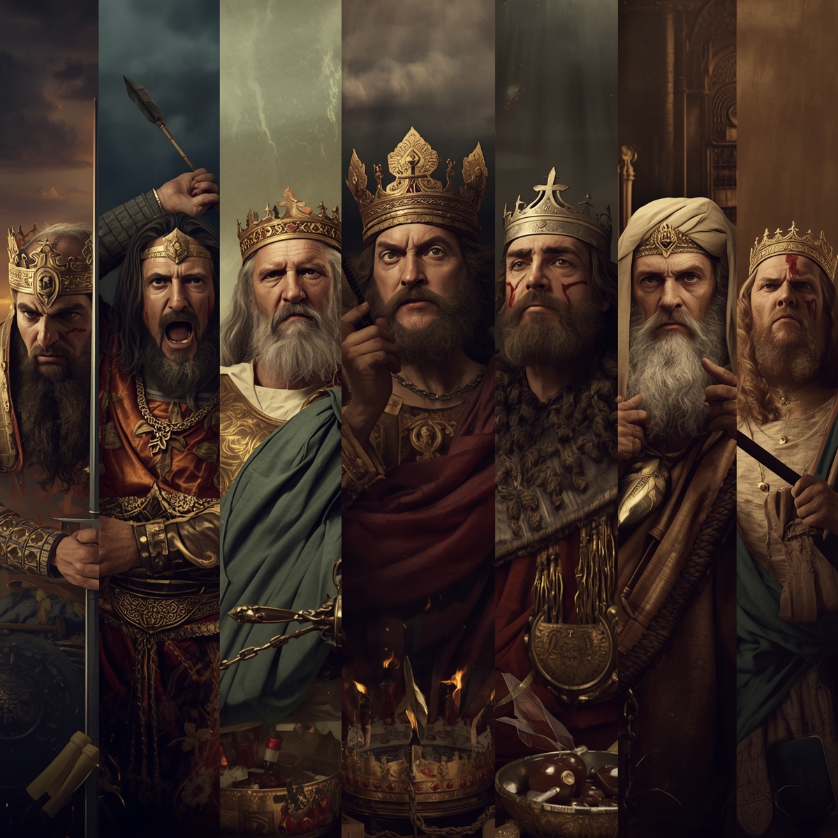 7 Kings in the Bible Who Met Gruesome Fates