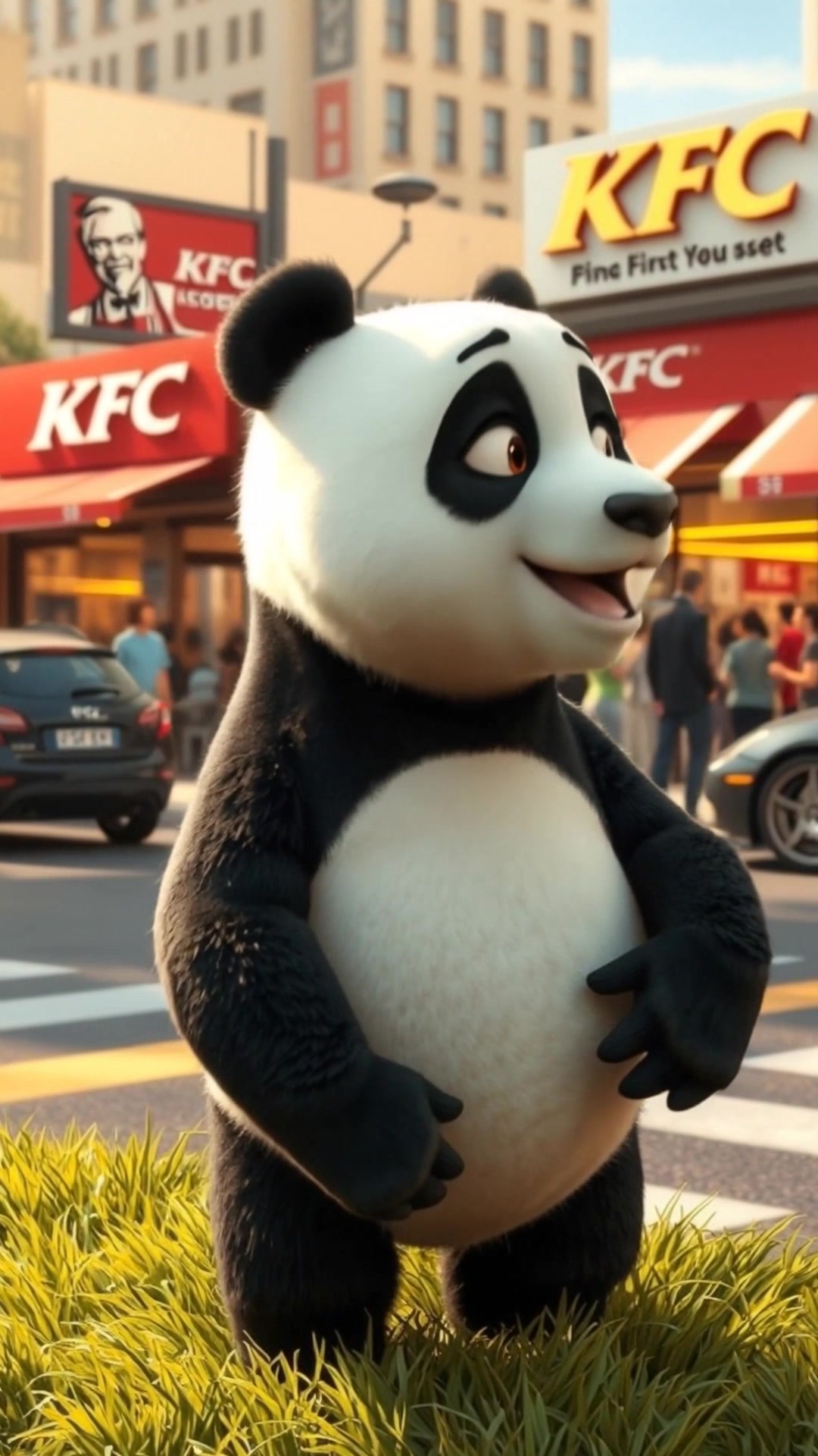 Kung Fu Panda at KFC (copy)