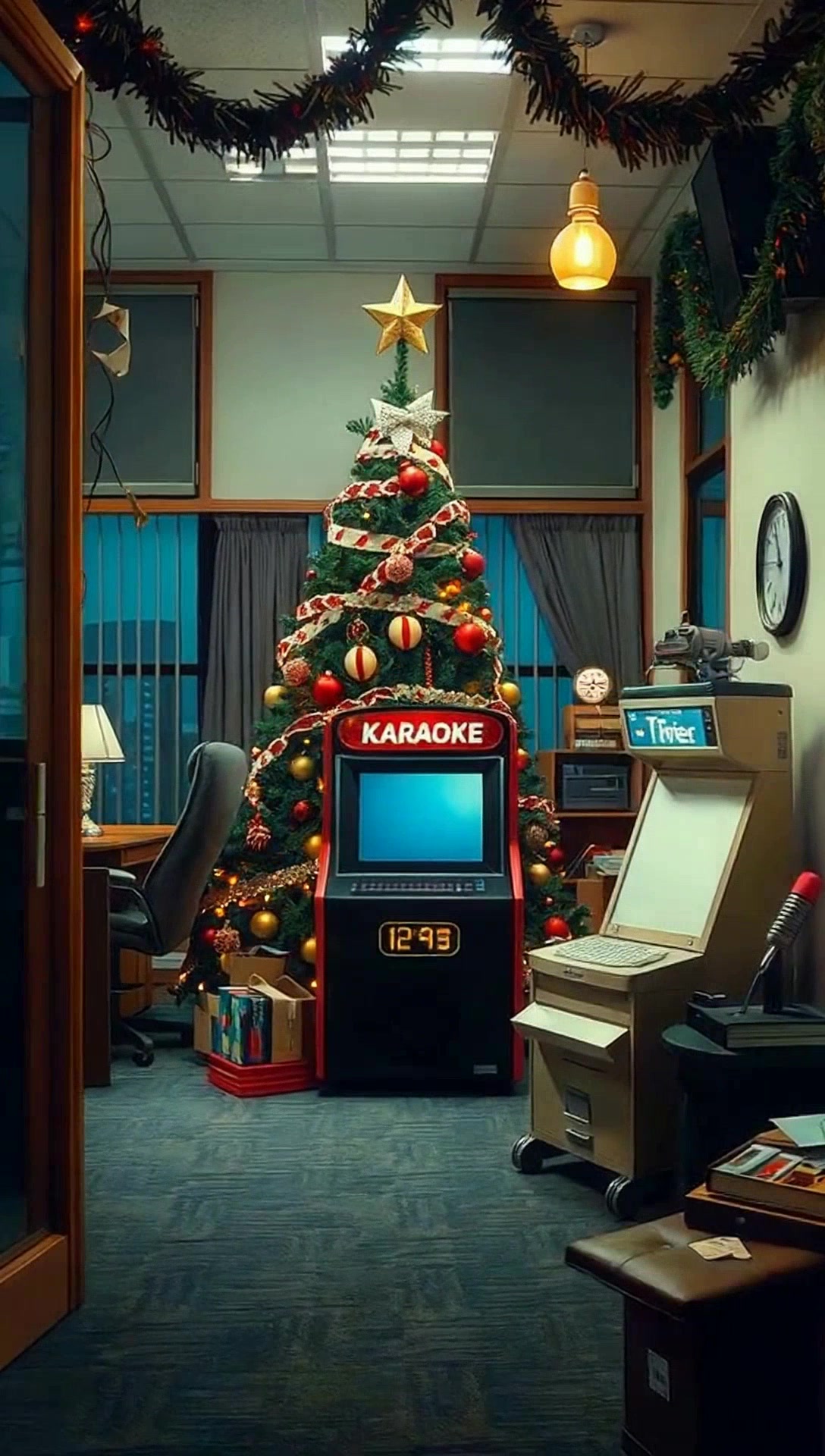 Festive Furry Friends: Santa Costumed Lion, Tiger, and Bear Dance Party