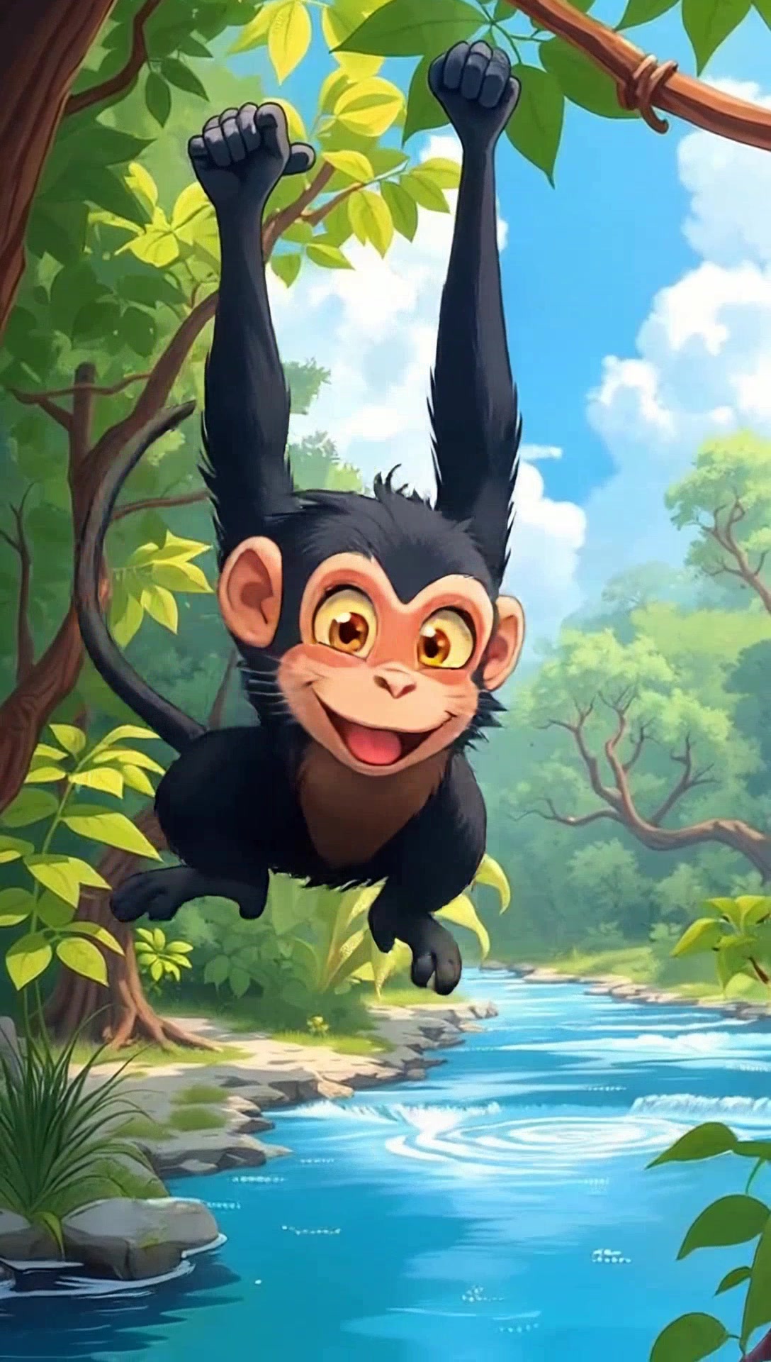 Chalaak Bandar aur Magarmach ki Dosti