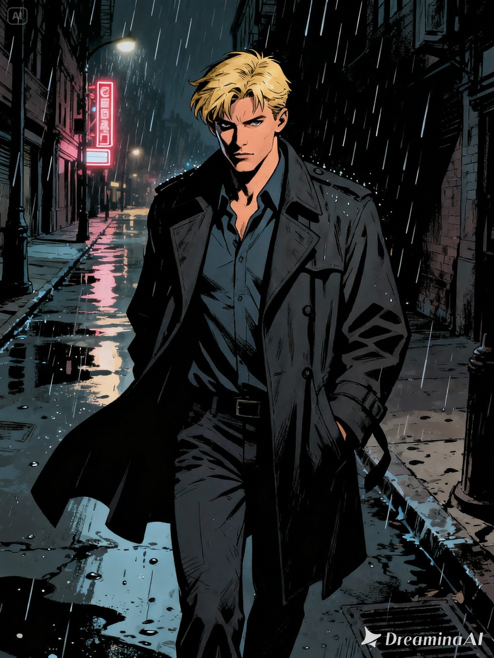 Neon Dreams: A Cyberpunk Journey