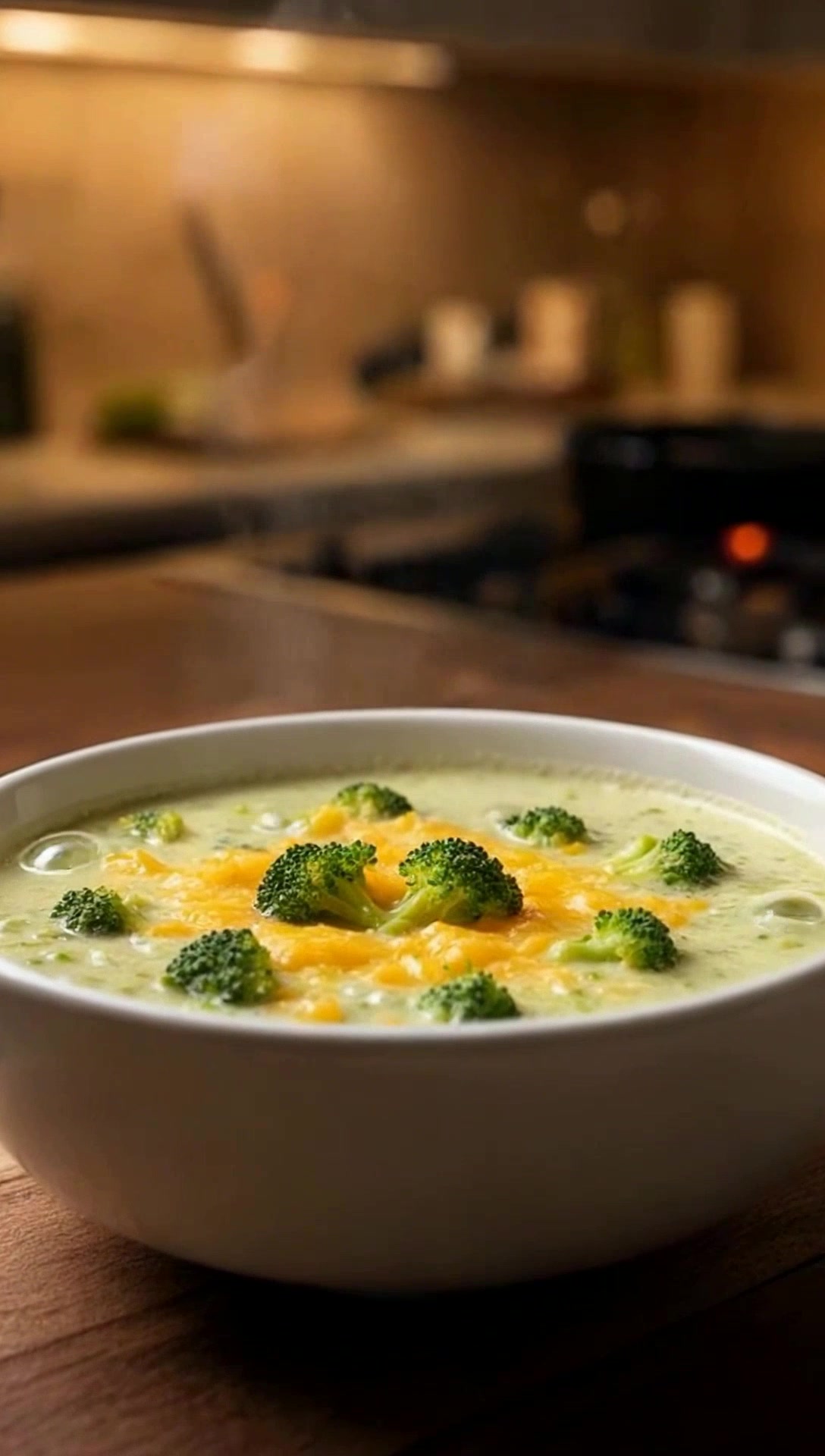 Creamy Broccoli Cheddar Soup Recipe