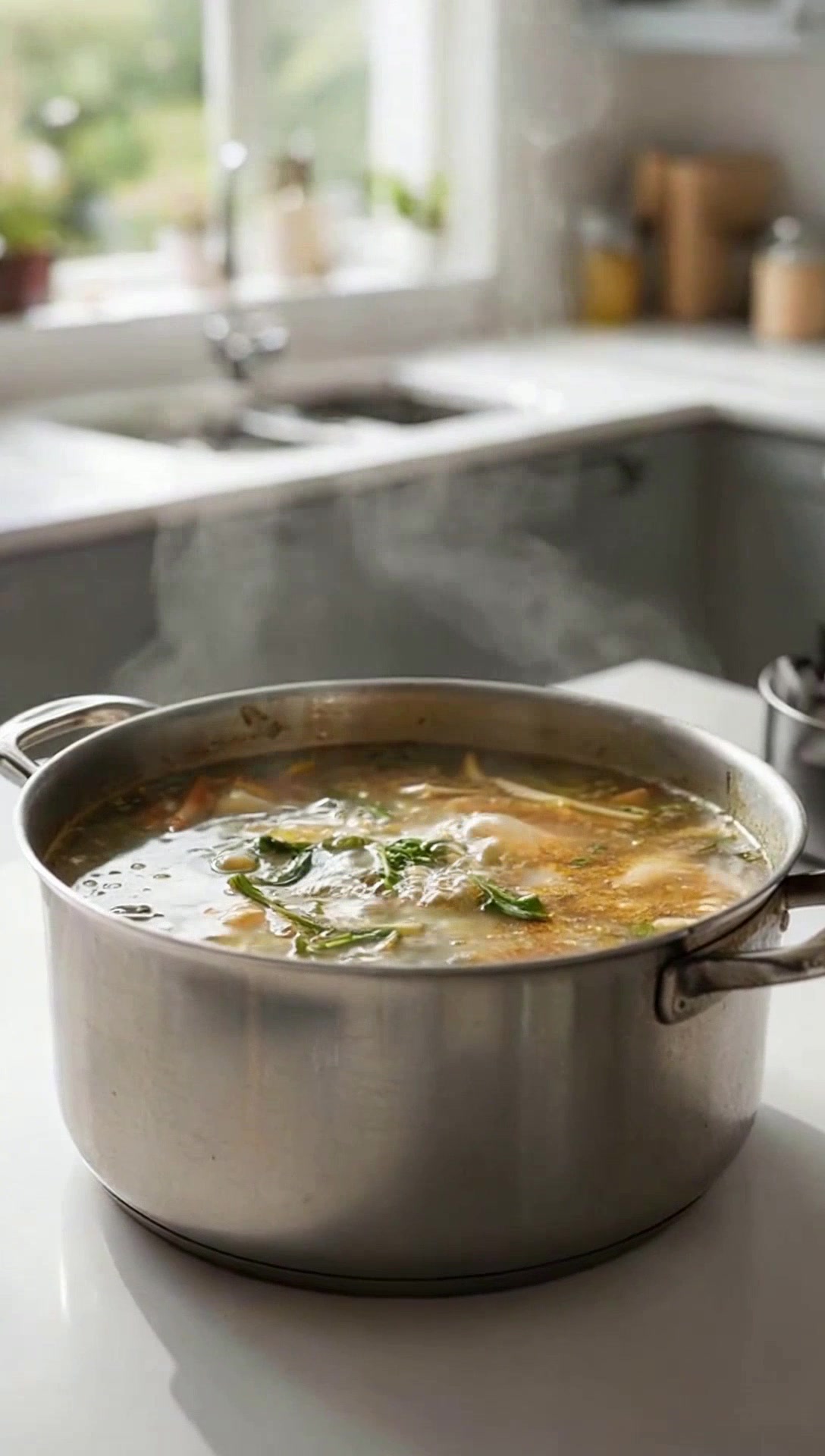Comforting Chicken and Green Bean Soup Recipe