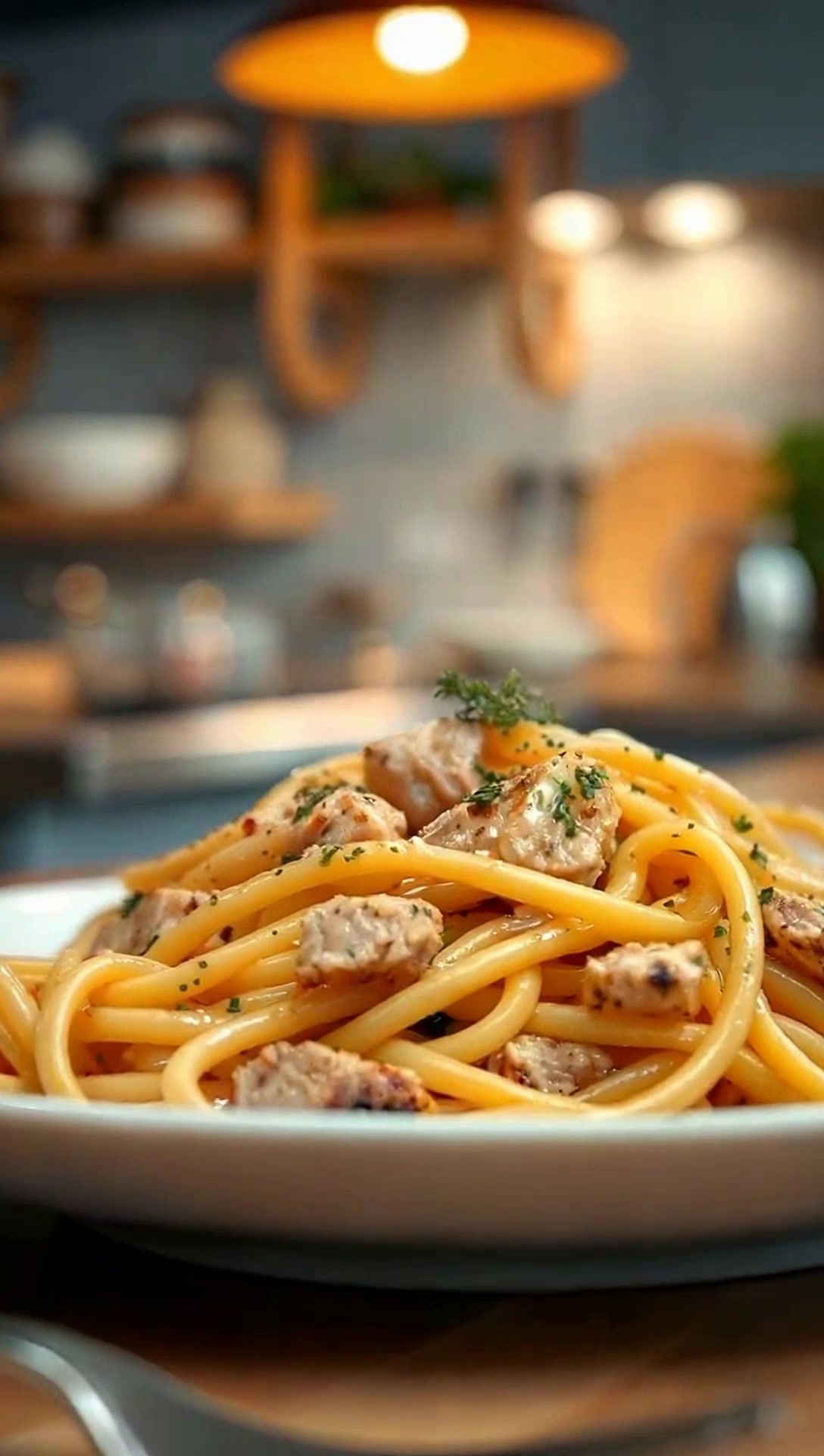 Make Restaurant-Quality Creamy Tuscan Chicken Pasta Tonight!