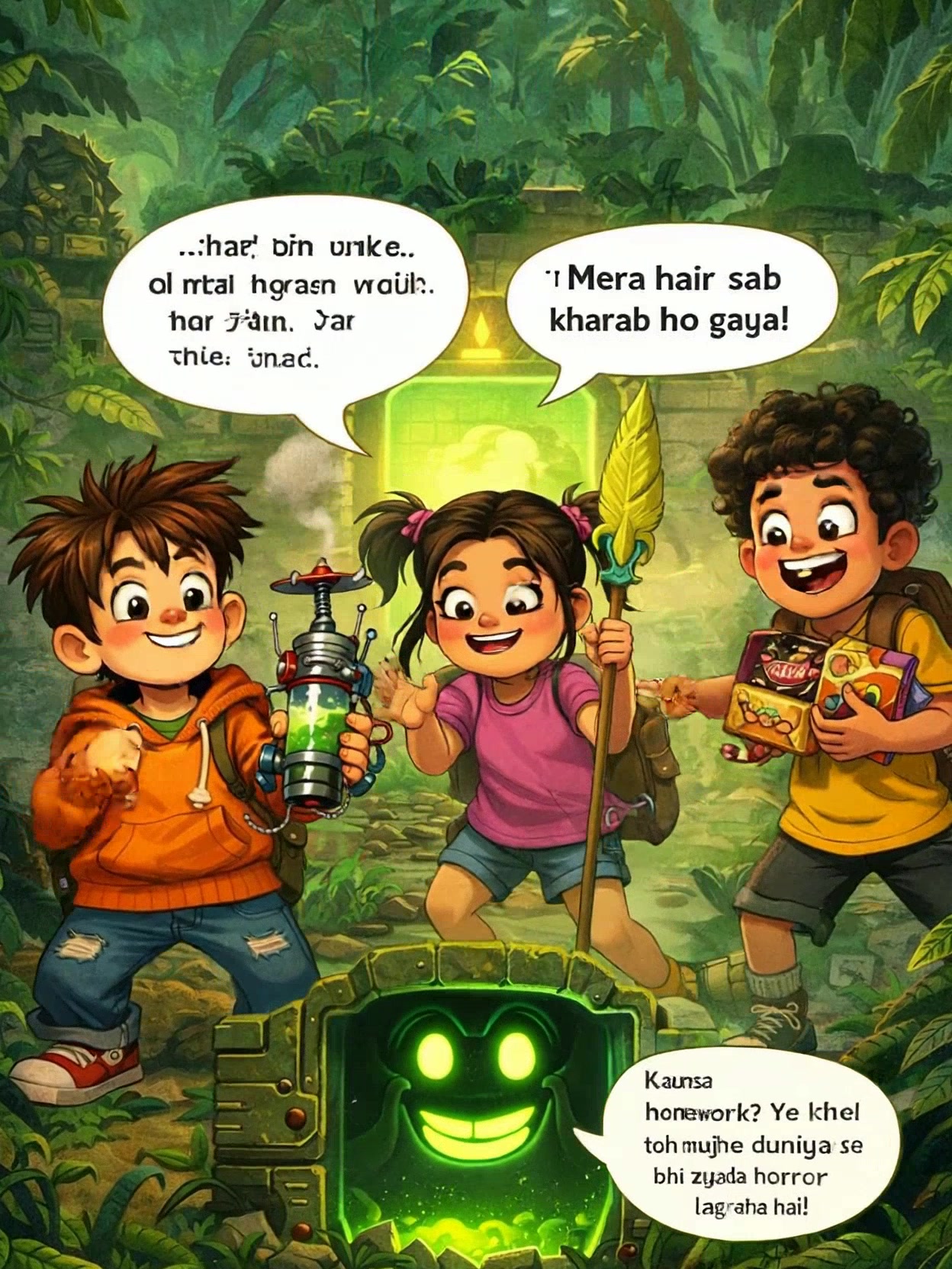 Jumanji: Jungle Wala Homework!