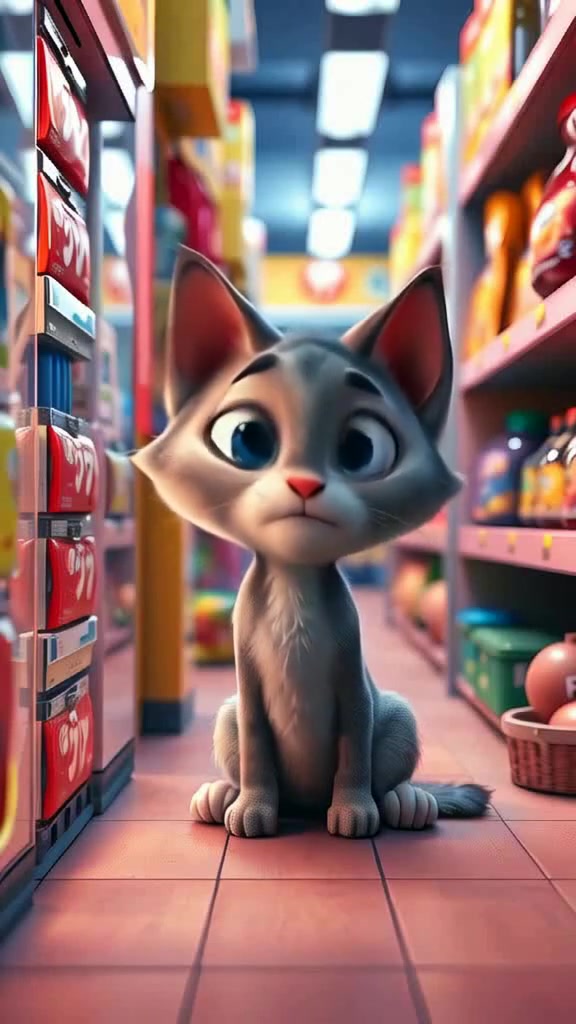 Kucing Belanja Cokelat