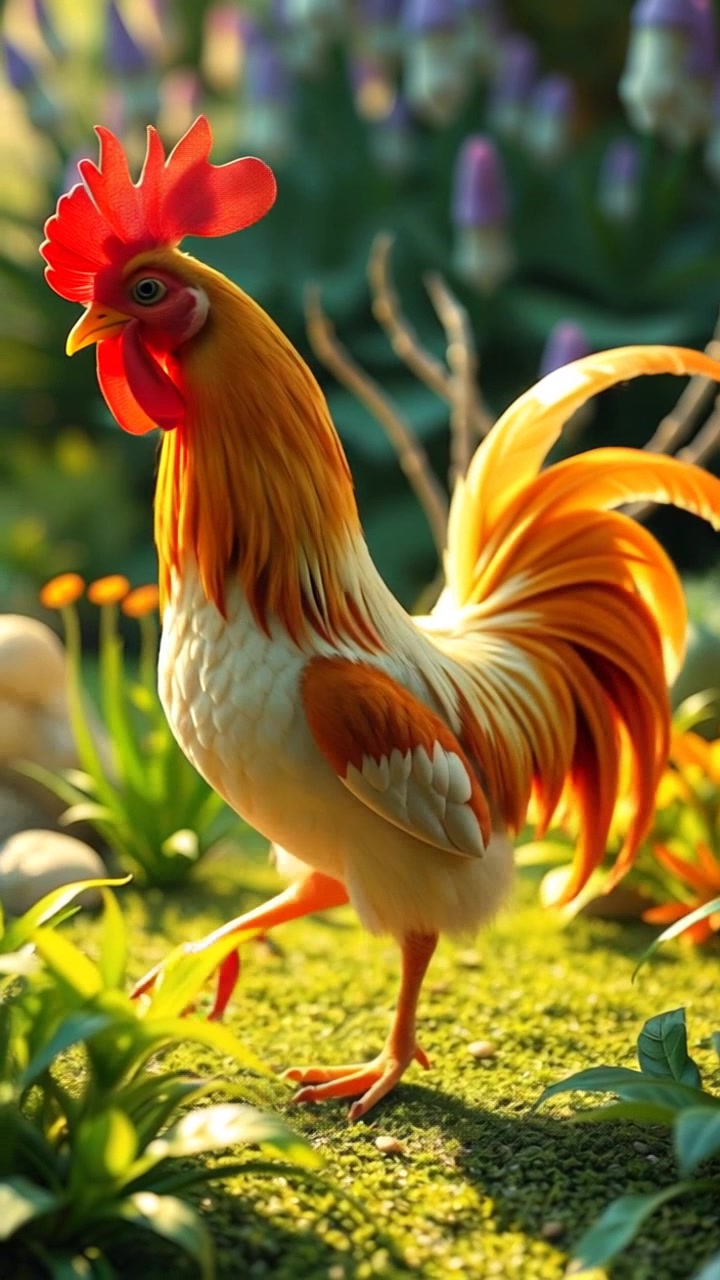 Keindahan Ayam Onagadori Jepang