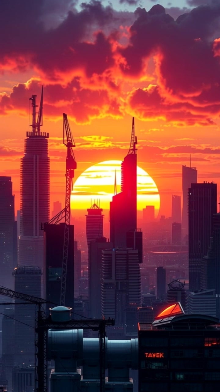 Neon Dreams: A Journey Through the Futuristic Cityscape