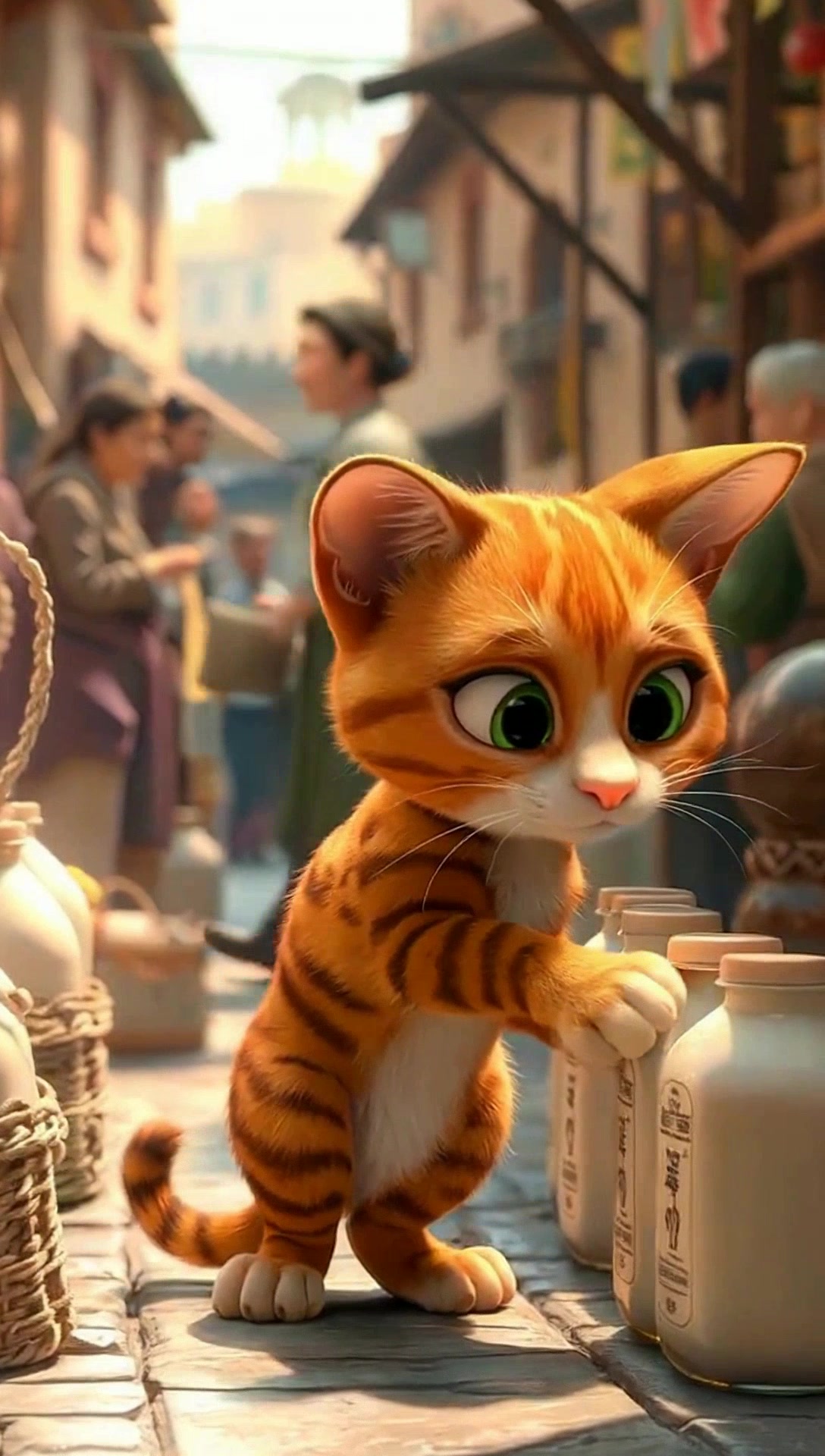 दुखी बिल्ली की मदद