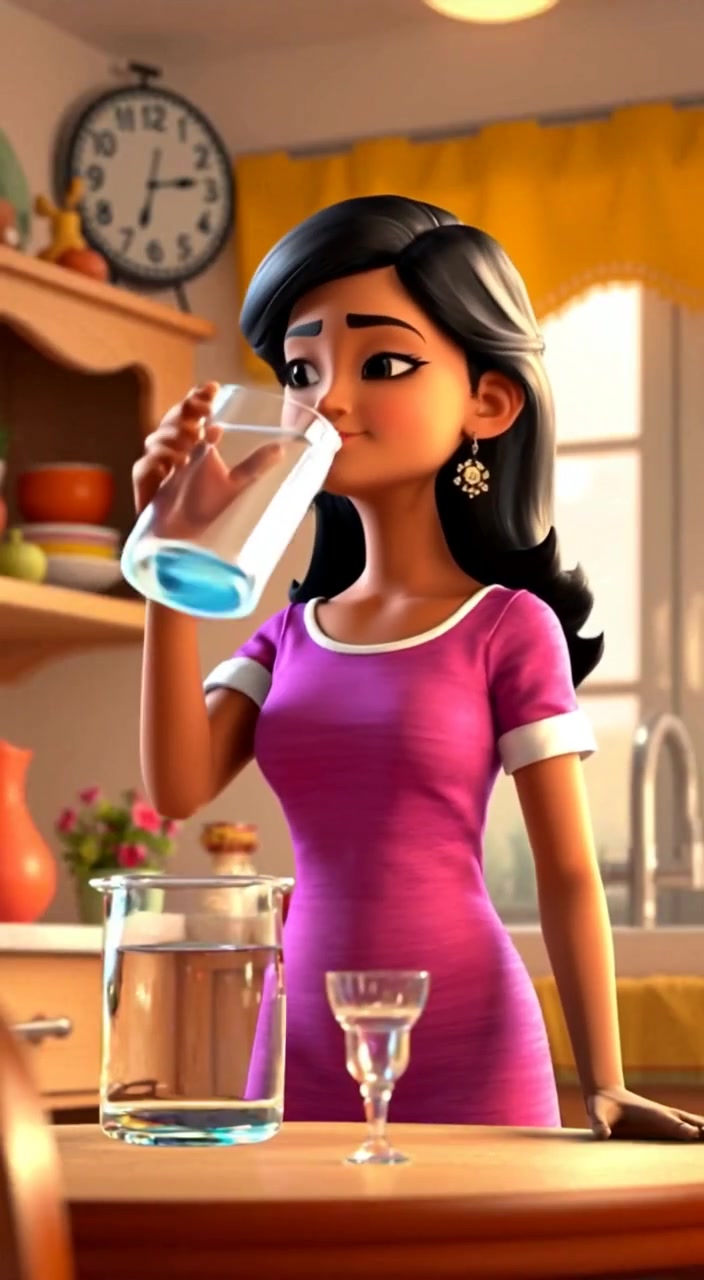 The Tale of a Tiny Water Drop