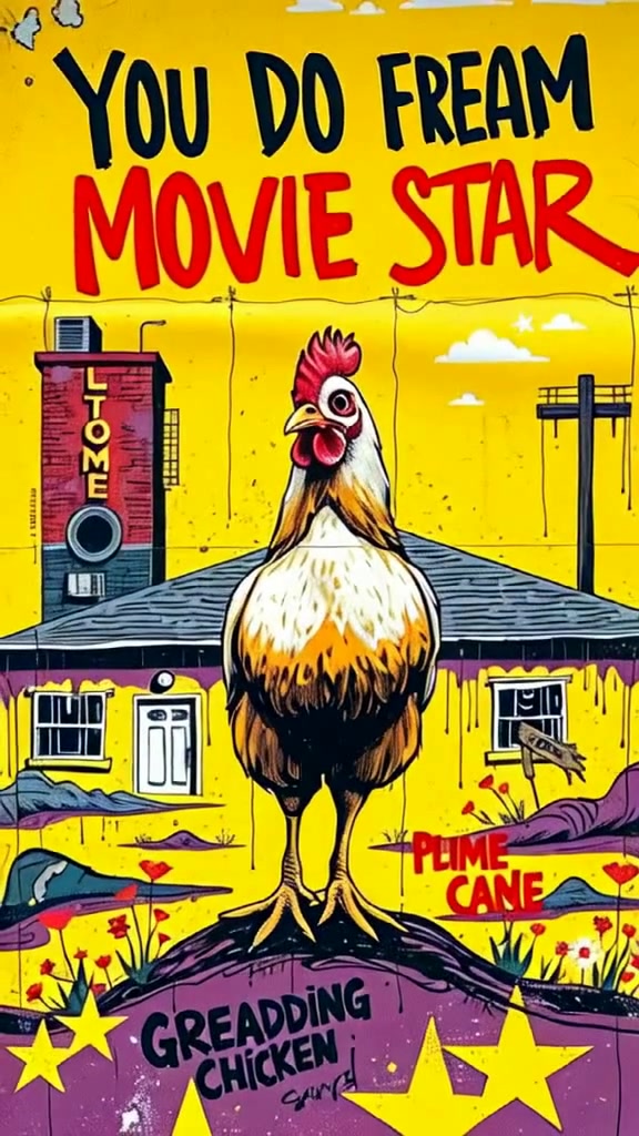 Ayam yang Ingin Jadi Bintang Film