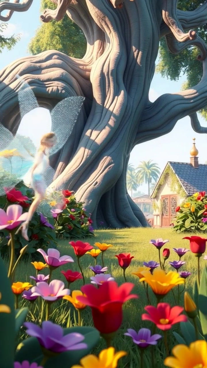 Cat Playing with Woolen Ball in Park