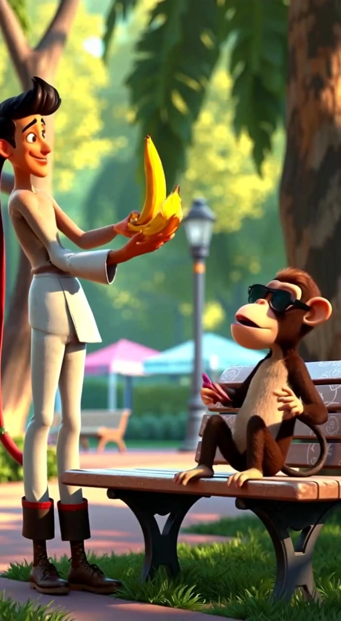 Monkey's Sweet Revenge
