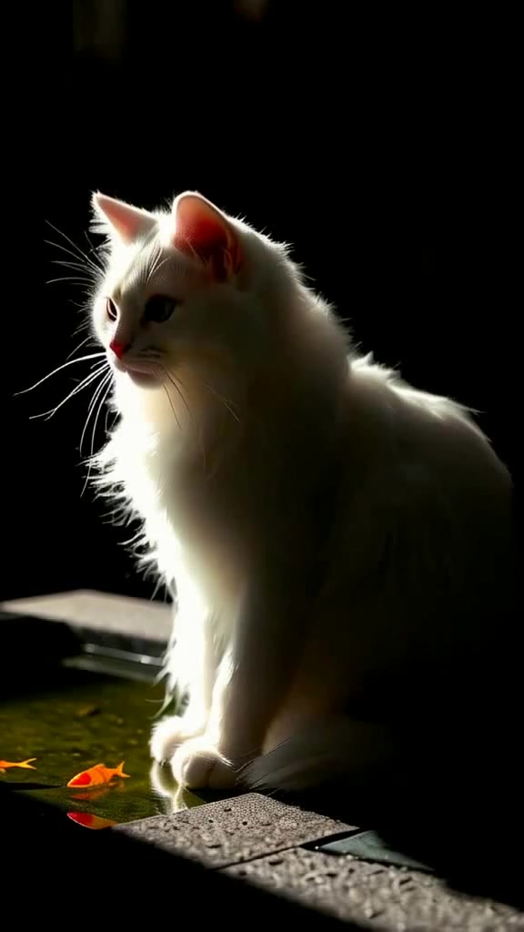 Petualangan Konyol Meong si Kucing yang Ingin Berenang